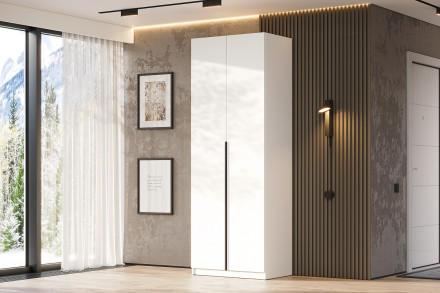 Шкаф &quot;ШК 5&quot; (800) Белый текстурный 