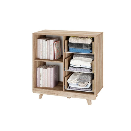 Комод Мегаполис КМ-12 дуб каньон/фотопечать Аква 